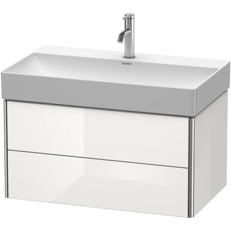 Meuble sous-vasque XSQUARE 397x784x460mm blanc nordique