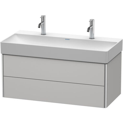 Meuble sous-vasque XSQUARE 397x984x460mm blanc nordique