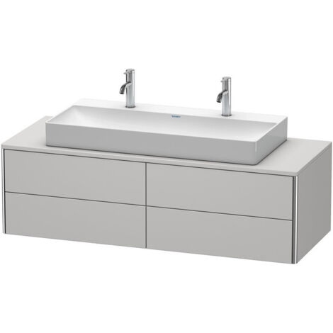 Meuble sous-vasque XSQUARE 400x1400x548mm blanc nordique