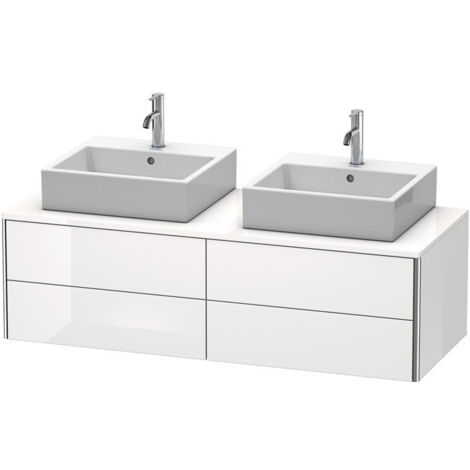 Meuble sous-vasque XSQUARE 400x1400x548mm f 2 Be blanc sdm