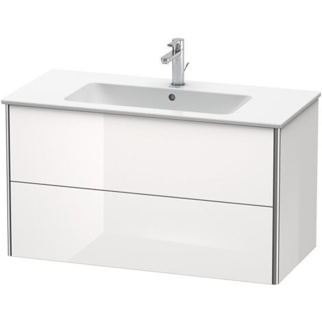 Meuble sous-vasque XSQUARE 560x1010x478mm blanc mat