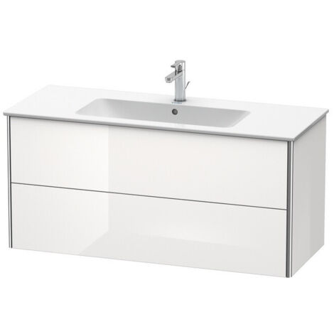 Meuble sous-vasque XSQUARE 560x1210x478mm blanc mat