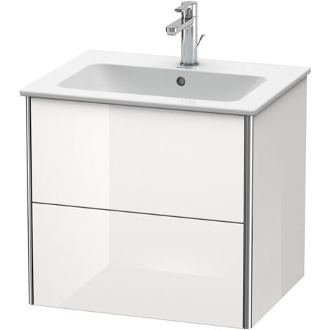 Meuble sous-vasque XSQUARE 560x610x478mm blanc mat