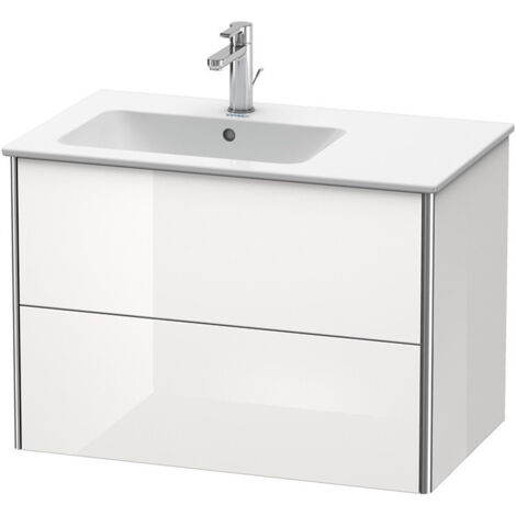 Meuble sous-vasque XSQUARE 560x810x478m avec éclairage li blanc brillant