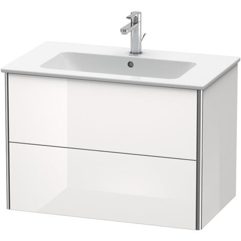 Meuble sous-vasque XSQUARE 560x810x478mm blanc brillant