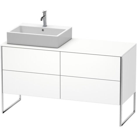 Meuble sous-vasque XSQUARE 778x1400x548m avec éclairage li blanc sdm