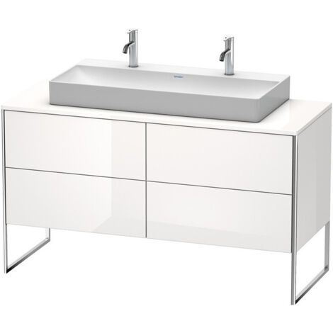 Meuble sous-vasque XSQUARE 778x1400x548mm blanc brillant
