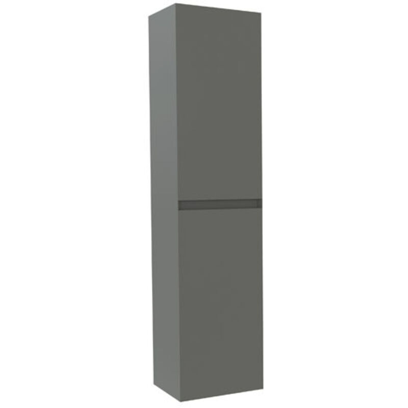 Ondee - Colonne de salle de bain à suspendre max - L40cm - Anthracite - Mat - Livré monté