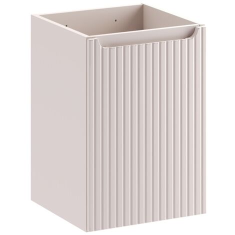 Meuble suspendu sous lavabo NOVA cachemire 40 cm - 1 porte