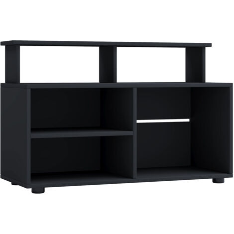 Meuble téléviseur Balansia H. 59 x L. 90 x P. 36 cm Noir