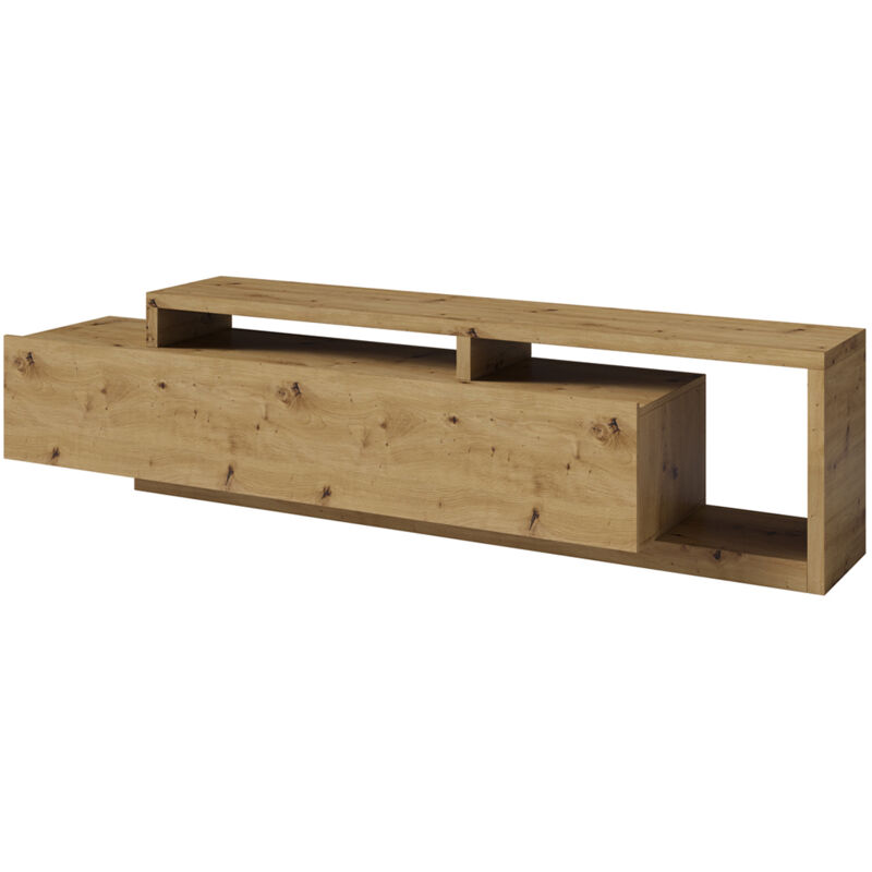 Petits-meubles - Meuble tv 1 tiroir 219 cm Ilyes Bois