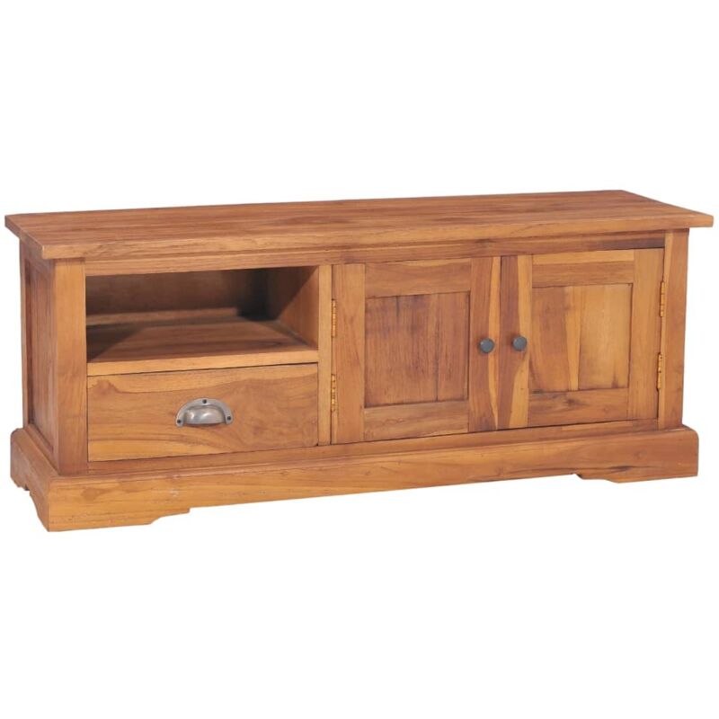 Vidaxl - Meuble tv 100x30x40 cm Bois de teck solide
