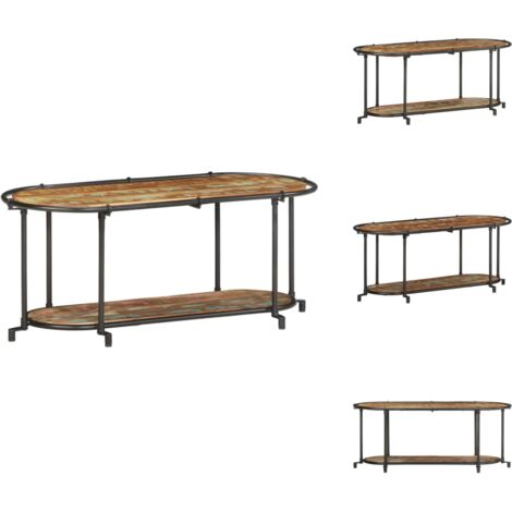Meuble TV 100x42x40 cm Bois massif de récupération - Meuble TV - Meubles TV - Banc TV - Buffet TV