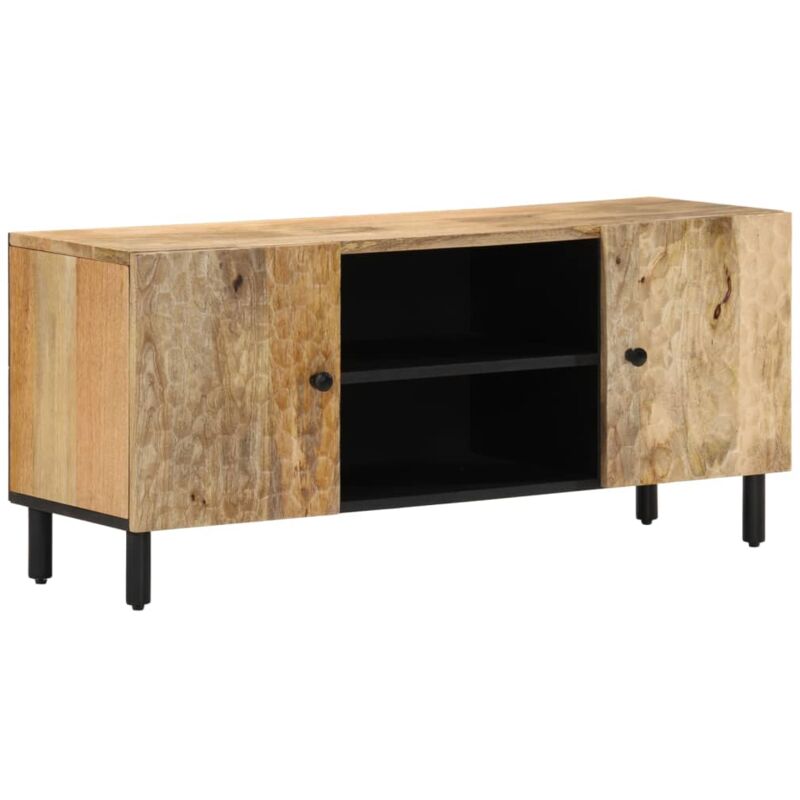 Vidaxl - Meuble tv 105x33x46 cm Bois massif de manguier