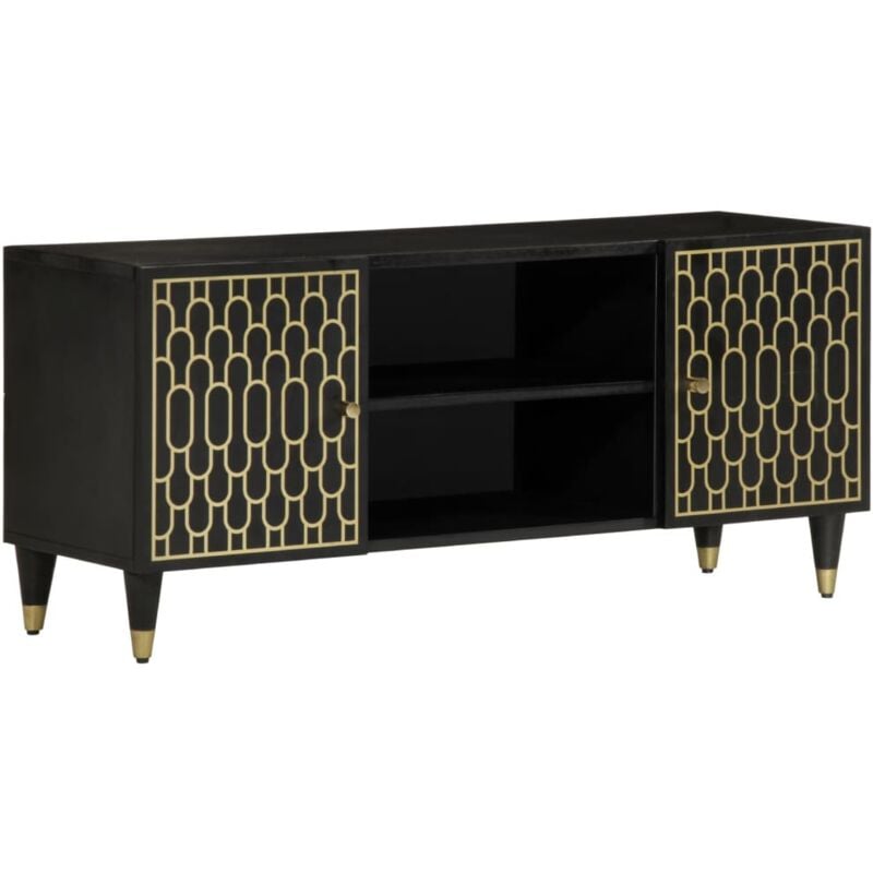 Vidaxl - Meuble tv 105x33x46 cm Bois massif de manguier