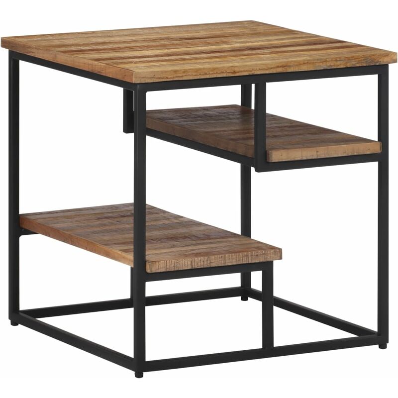 Vidaxl - Table d'appoint 50x50x50 cm teck de récupération massif