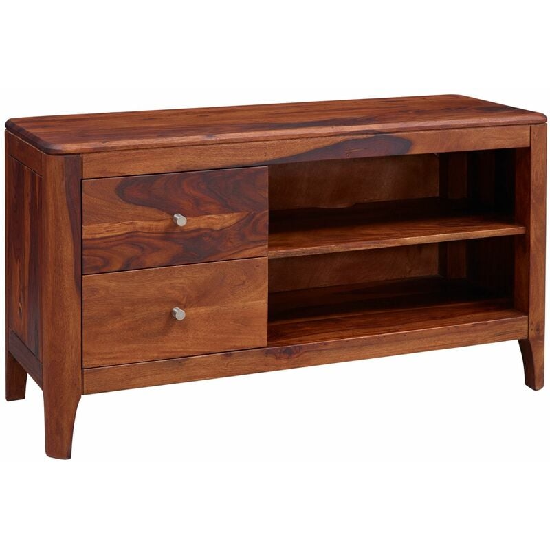 Meuble tv 110x40 Palissandre huilé Noisette brooklyn 15