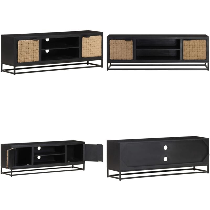 Vidaxl - Meuble tv 120x30x40 cm Bois massif de manguier - Meubles Tv - Meuble Tv Industriel - Meuble Tv Bois - Meuble Tv Design - Rangement Tv - Home