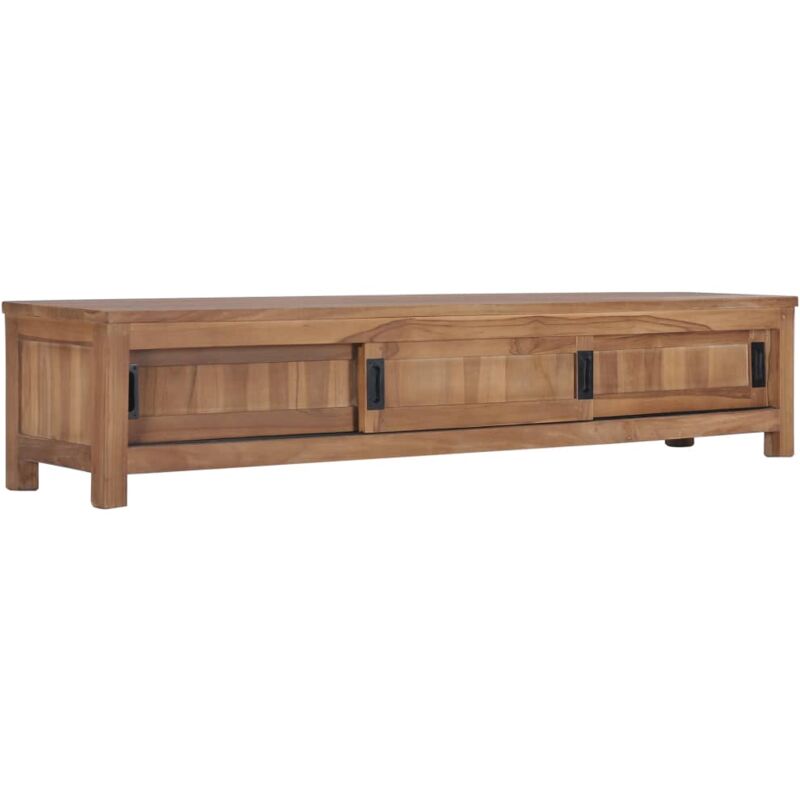 Vidaxl - Meuble TV 150 x 30 x 30 cm Bois de teck massif