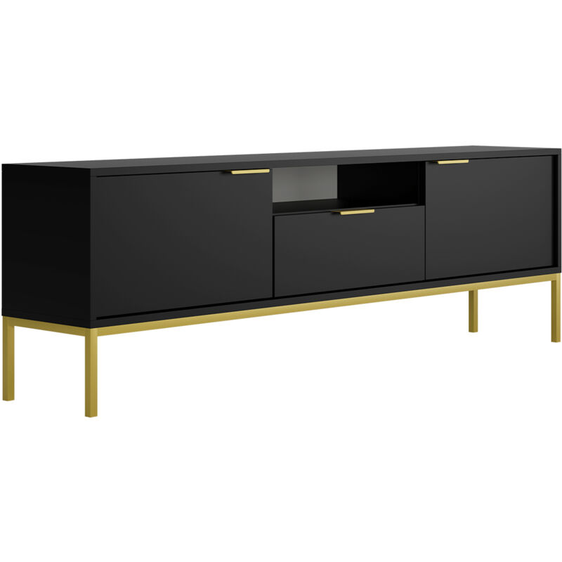 Meuble tv 175 cm Seattle Noir