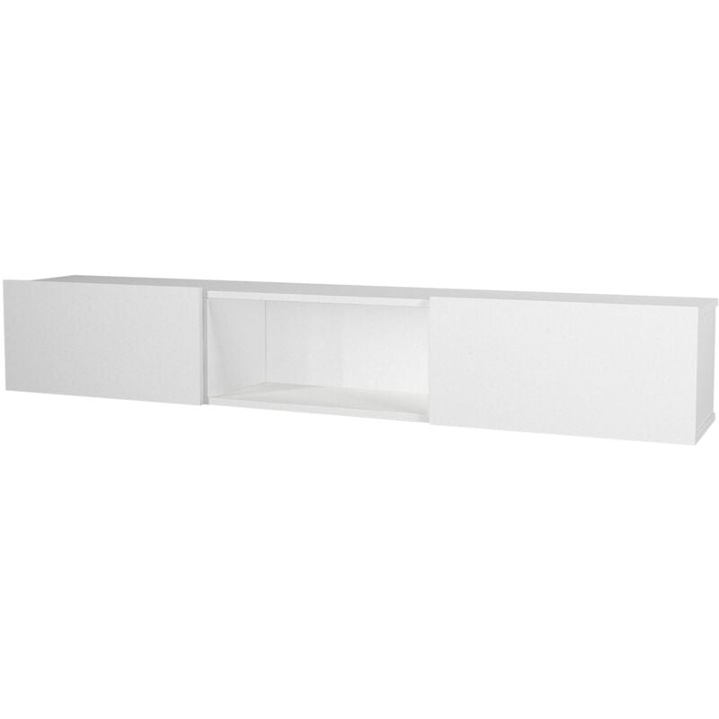Meuble tv 180 x 31 x 29,5 cm blanc