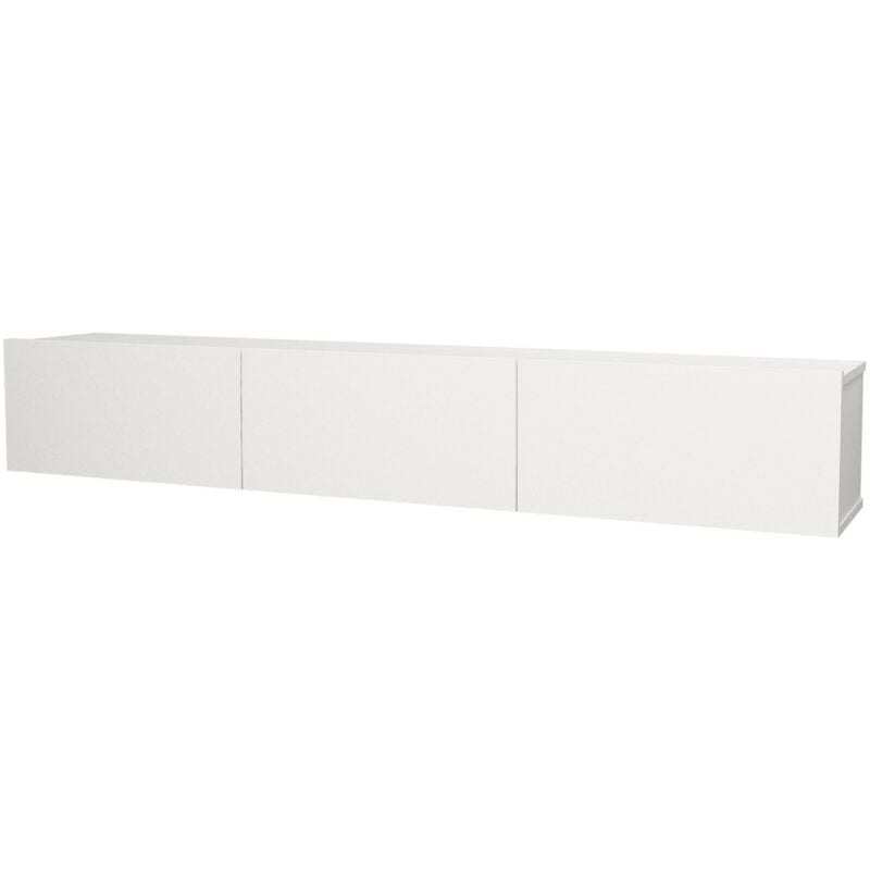 Meuble tv 180 x 31 x 29,5 cm blanc