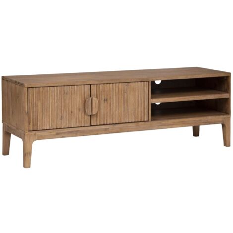 Meuble TV 2 portes en bois SABOR