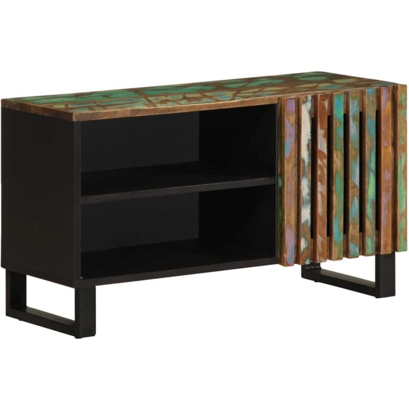 Vidaxl - Meuble tv 80x34x46 cm bois d'acacia massif