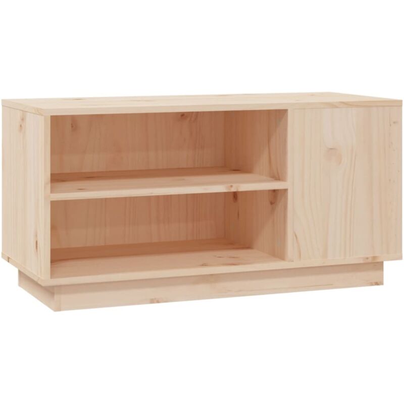 Vidaxl - Meuble tv 80x35x40,5 cm Bois de pin massif