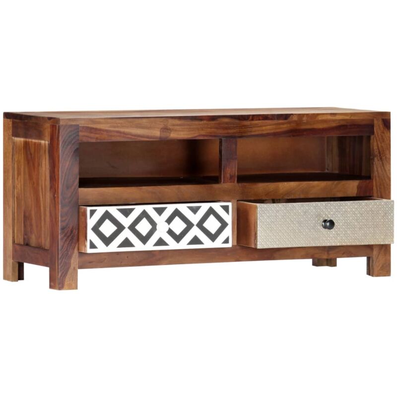 Vidaxl - Meuble tv 90x30x40 cm Bois solide