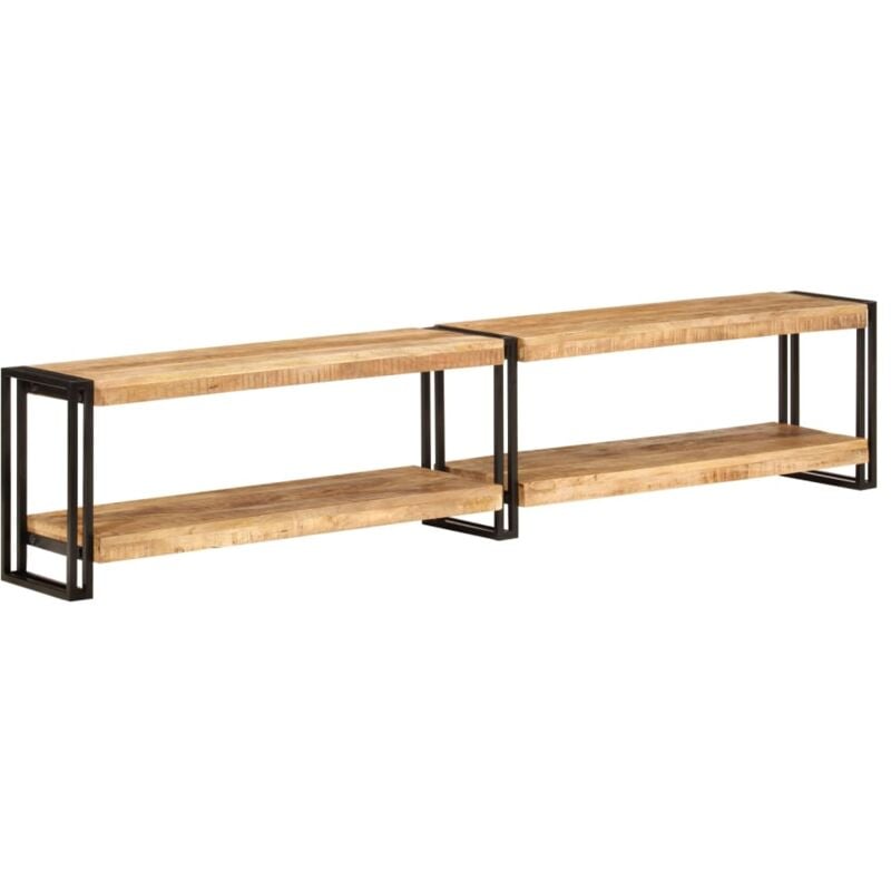 Vidaxl - Meuble tv 200x30x40 cm bois massif de manguier