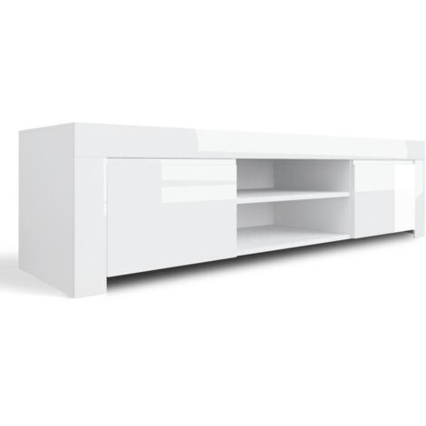 Meuble TV AMBER blanc