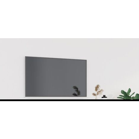 Meuble TV - Armoire de TV  Banc TV  pour Salon gris béton 102x35x45 cm bois d'ingénierie -FR22658