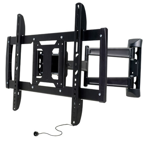 Meuble TV articulé en métal 32"-63" - Noir