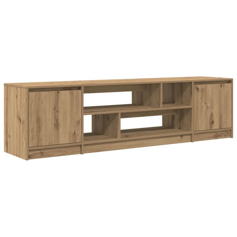 Vidaxl - Meuble tv chêne artisanal 188,5x41x50 cm bois d'ingénierie