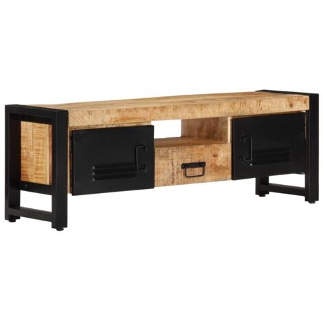 Meuble TV-Banc TV-Meuble Télé 120x30x40 cm Bois massif de manguier 765969