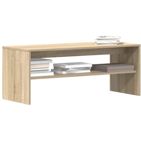 Meuble TV-Banc TV-Meuble Télé Chêne sonoma 100 x 40 x 40 cm Aggloméré 879863