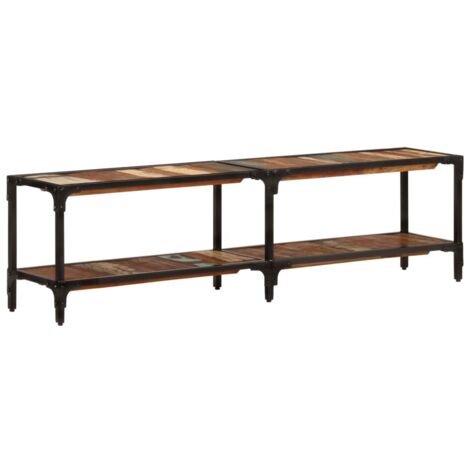 Meuble TV, Banc TV, Support pour Téléviseur, Meuble de Salon 150x30x41 cm Bois massif de récupération YHJ30625