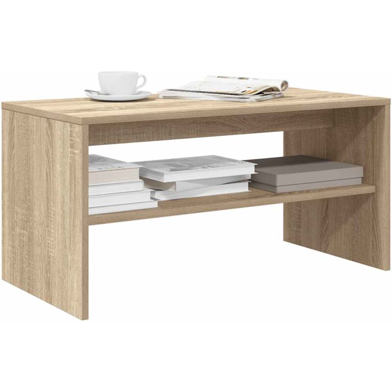 Vidaxl - Meuble tv Chêne sonoma 80 x 40 x 40 cm Aggloméré
