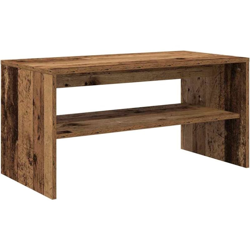 Meuble TV vieux bois 80x40x40 cm bois d'ingénierie vidaXL