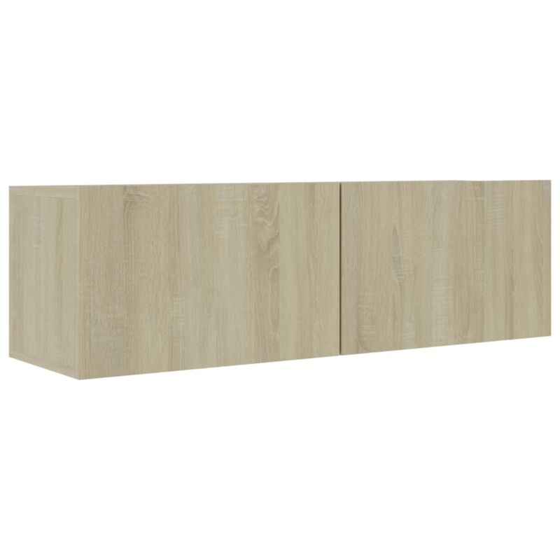 Vidaxl - Meuble tv Chêne sonoma 100x30x30 cm Bois d'ingénierie