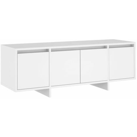 Meuble TV Blanc 120x30x40,5