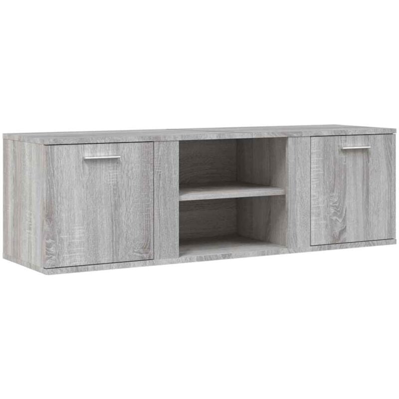 Vidaxl - Meuble tv sonoma gris 120x34x37 cm bois d'ingénierie