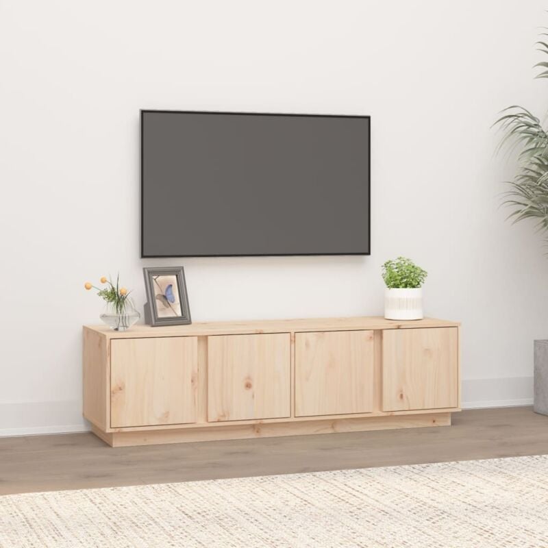 Vidaxl - Meuble tv 140x40x40 cm Bois de pin massif