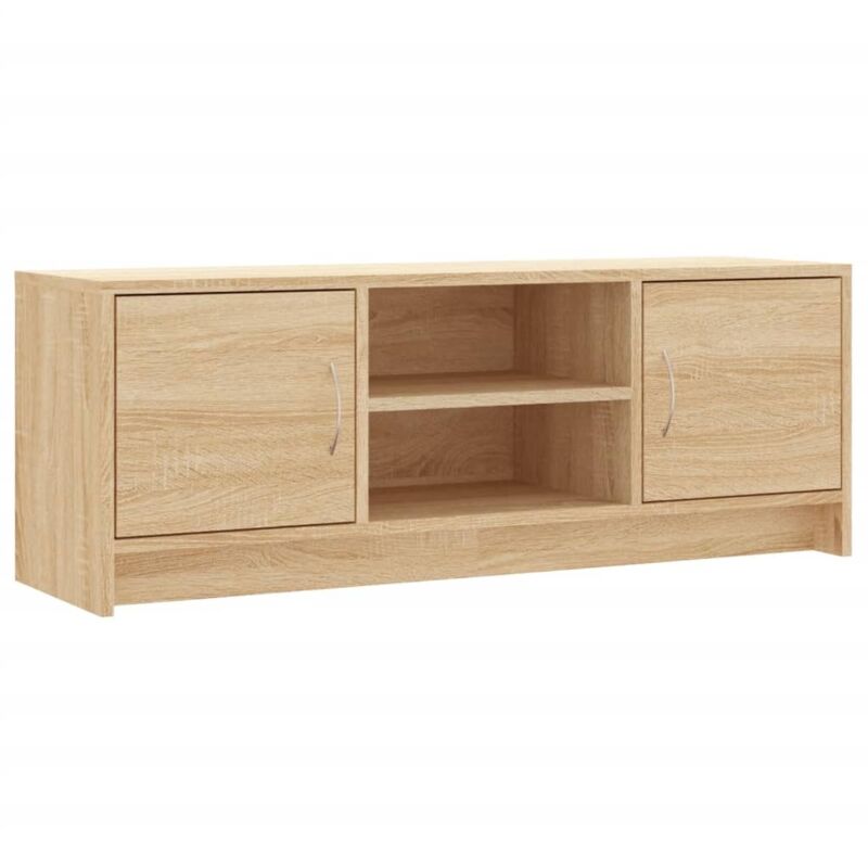 Vidaxl - Meuble tv chêne sonoma 102x30x37,5 cm bois d'ingénierie