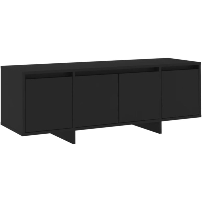 Vidaxl - Meuble tv Noir 120x30x40,5 cm Aggloméré