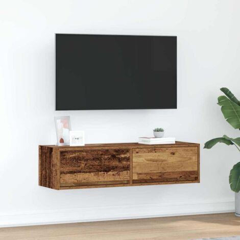 Meuble TV Bois ancien 100 x 31 x 25.5 cm Bois d'ingénierie vidaXL