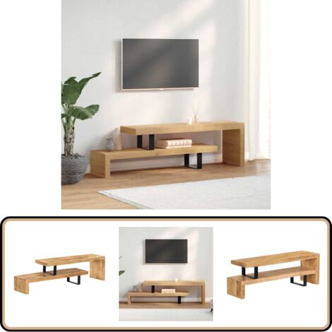 Meuble TV Bois de manguier massif - Meubles Tv - Meuble Tv - Meuble Design - Meuble En Bois - Bois De Manguier