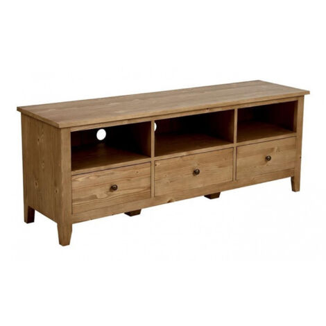 Meuble tv - Bois - Marron - Interior's