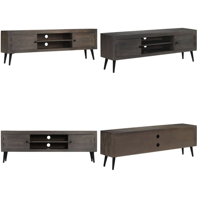 Vidaxl - Meuble tv Bois massif de manguier 140 x 30 x 45 cm - Meubles Tv - Meuble Tv - Meuble Rangement - Buffet - Armoire Hifi - Home & Living
